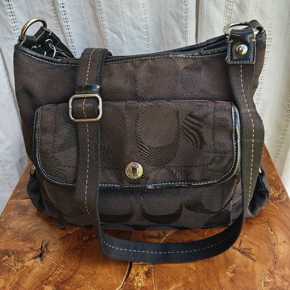 Coach Crossbody Monogram Bag